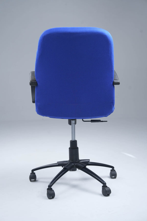 Grace Cushion Medium-Back Rolling Chair – Effortless Style, Built to Last