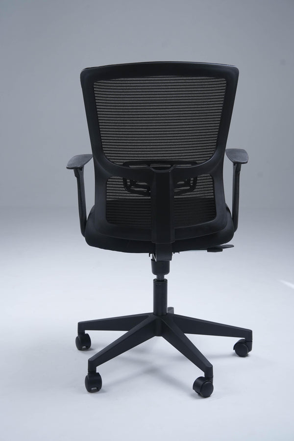 Continental Medium Back Office Chair - Black
