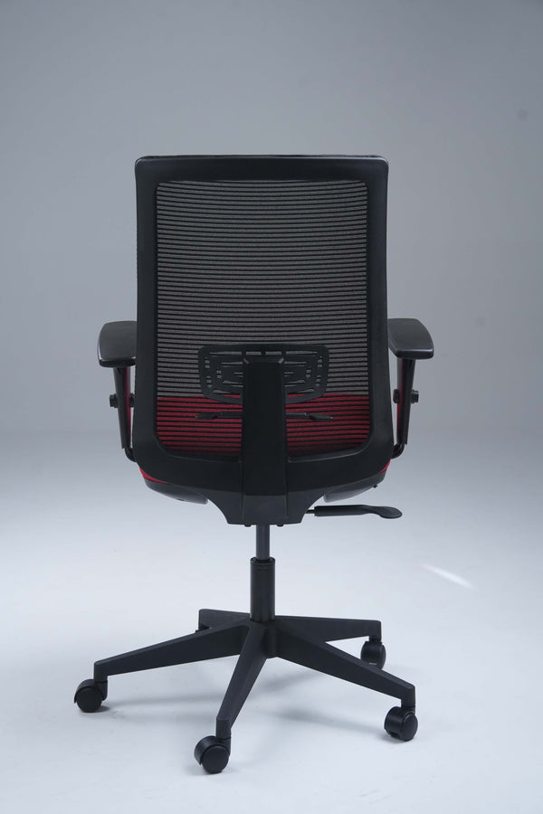 Scala Medium Back Office Chair - Red