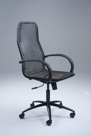 Grace High-Back Rolling Chair – Breezy Comfort in Motion