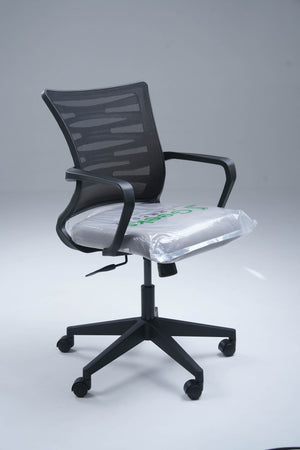 Pacific Medium Back Office Chair - Grey