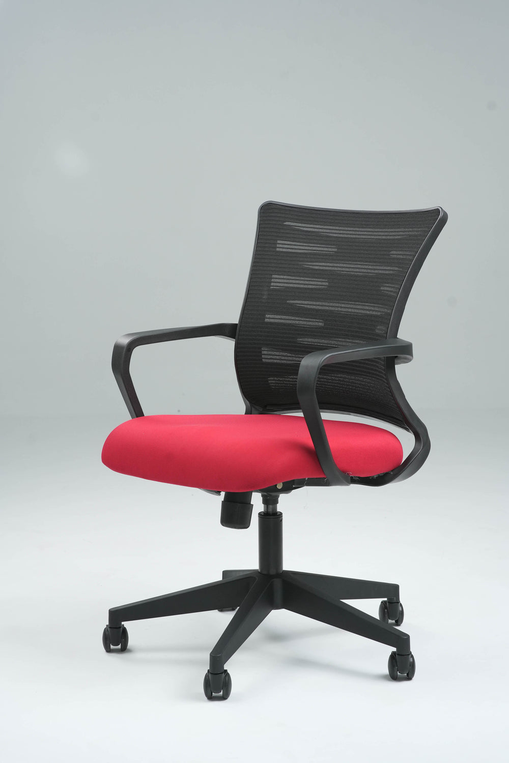 Pacific Medium Back Office Chair - Red