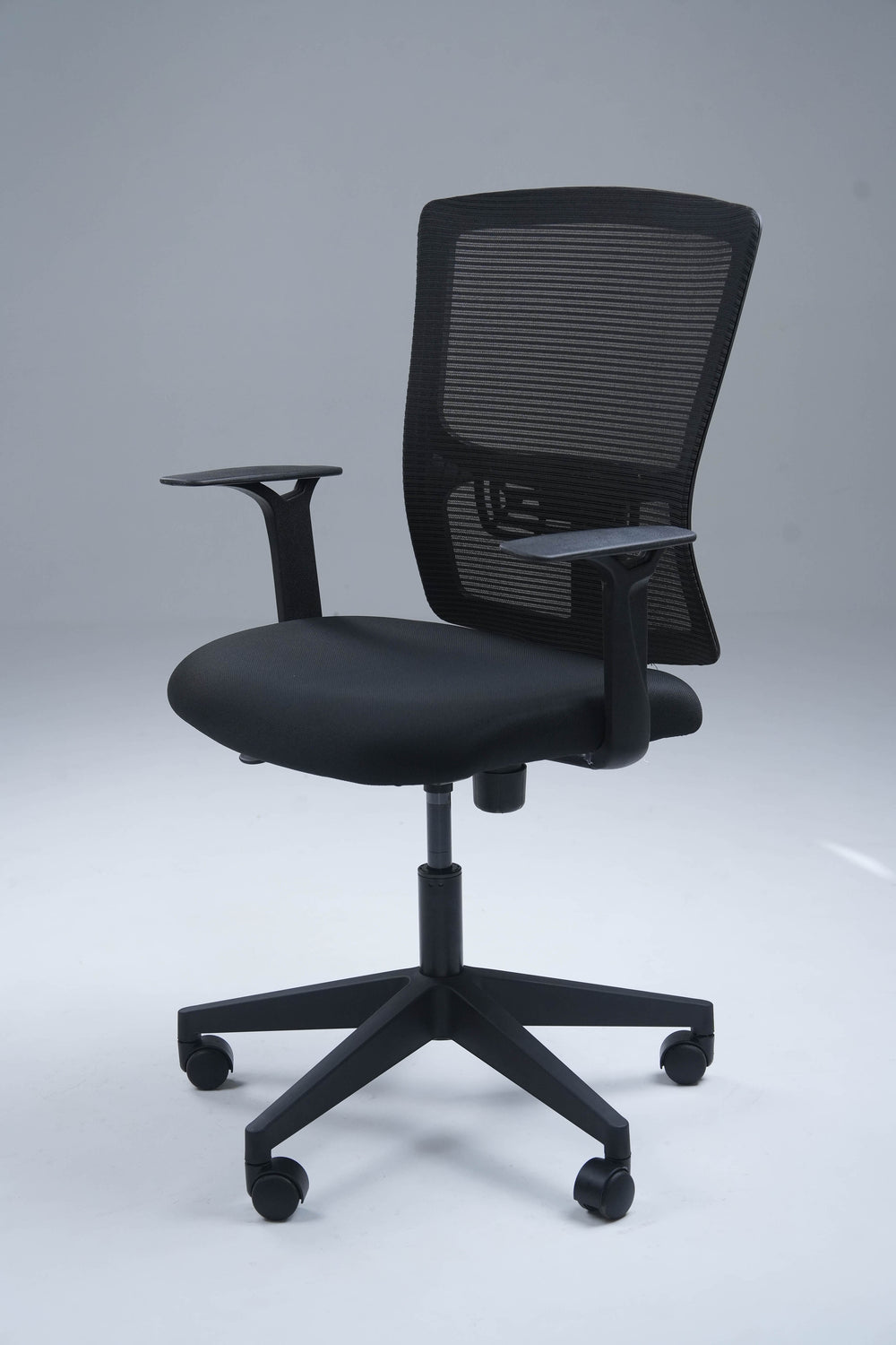 Continental Medium Back Office Chair - Black