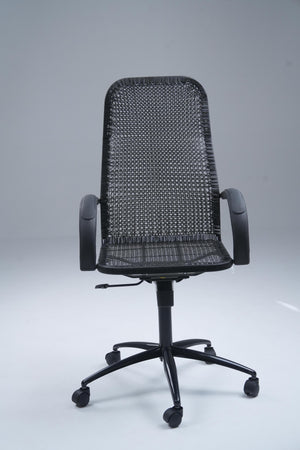Grace High-Back Rolling Chair – Breezy Comfort in Motion