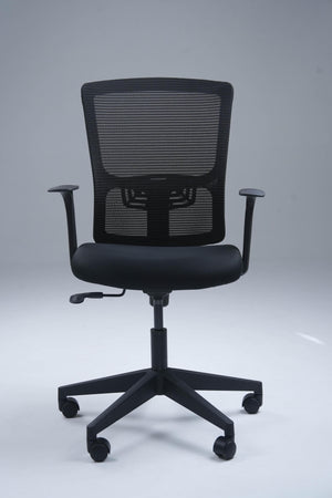 Continental Medium Back Office Chair - Black