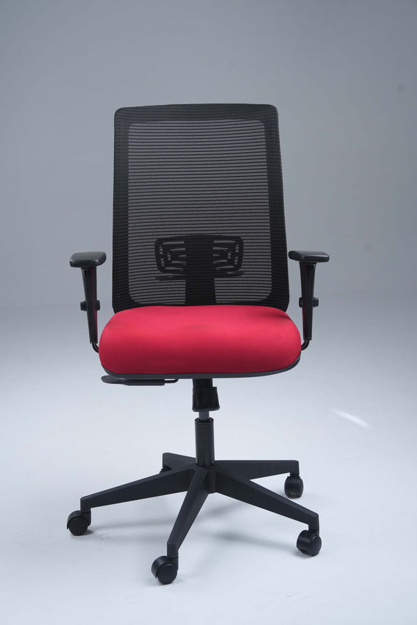 Scala Medium Back Office Chair - Red