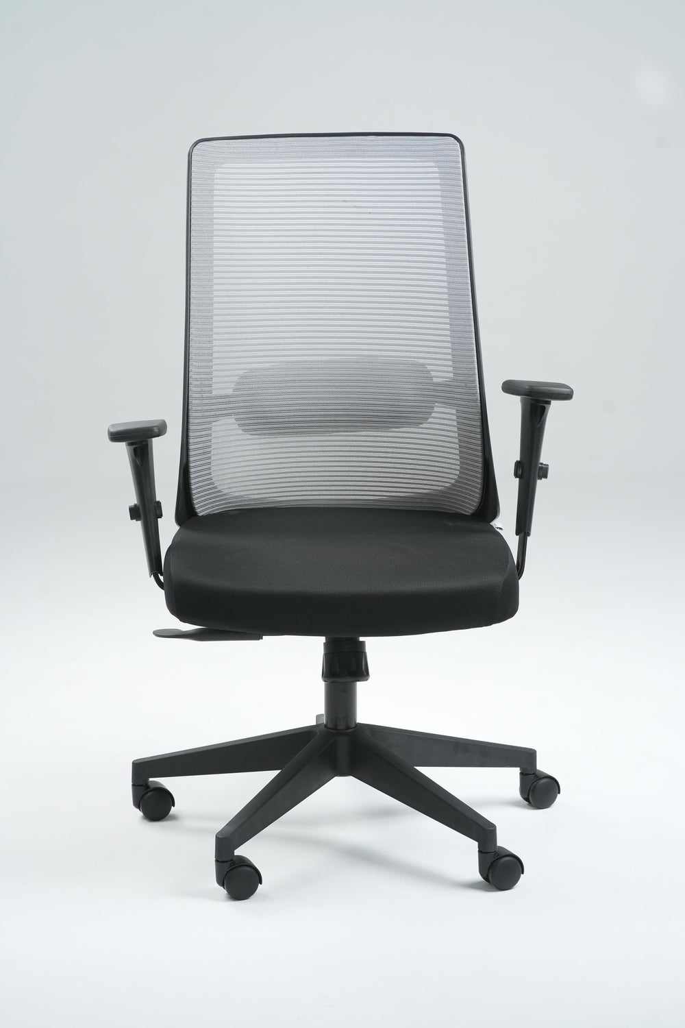 Plasma Medium Back Office Chair - Black & Grey