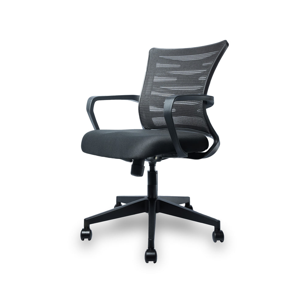 Pacific Medium Back Office Chair - Black